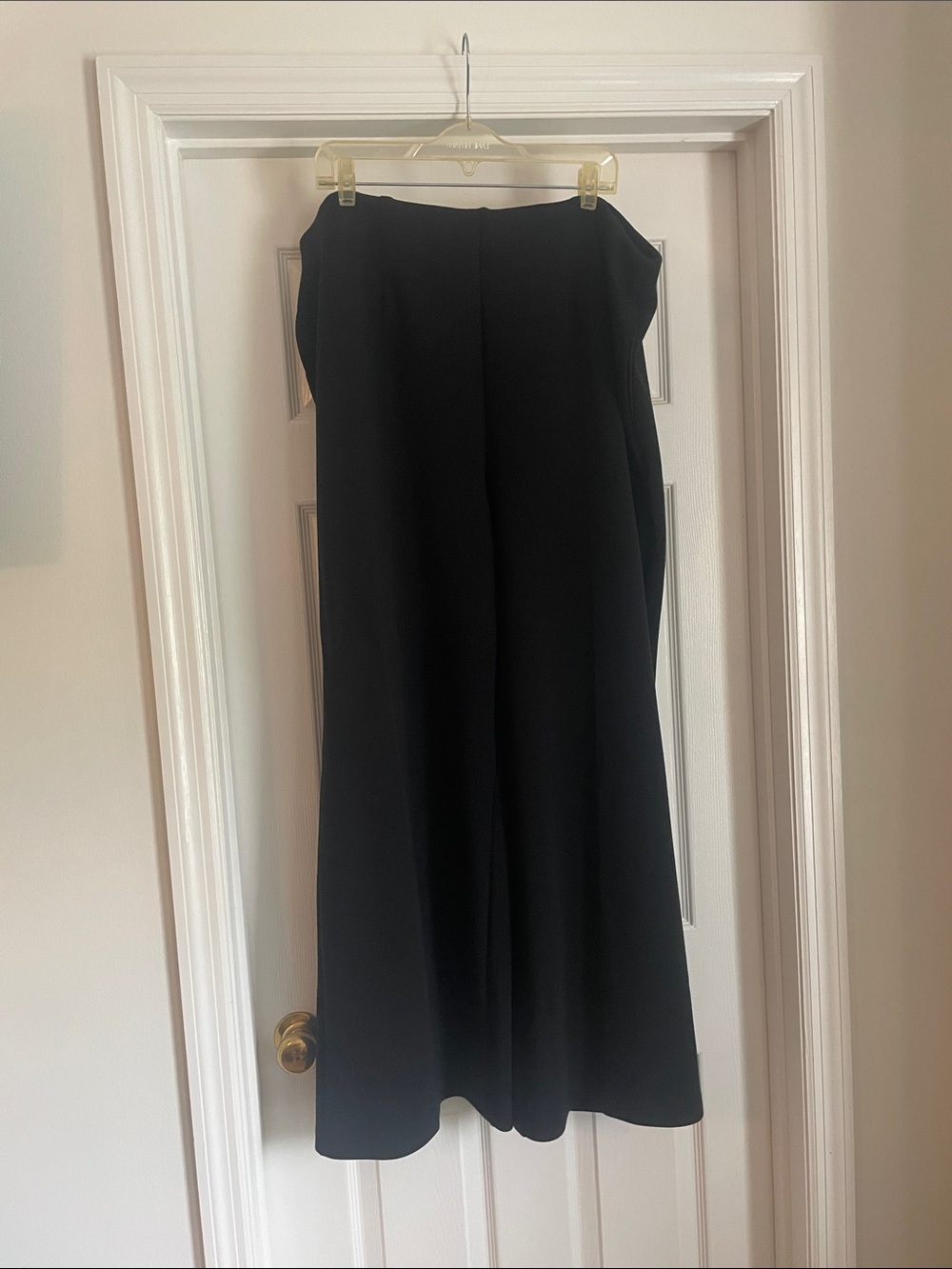 Lane Bryant Black Wide-Leg Pants